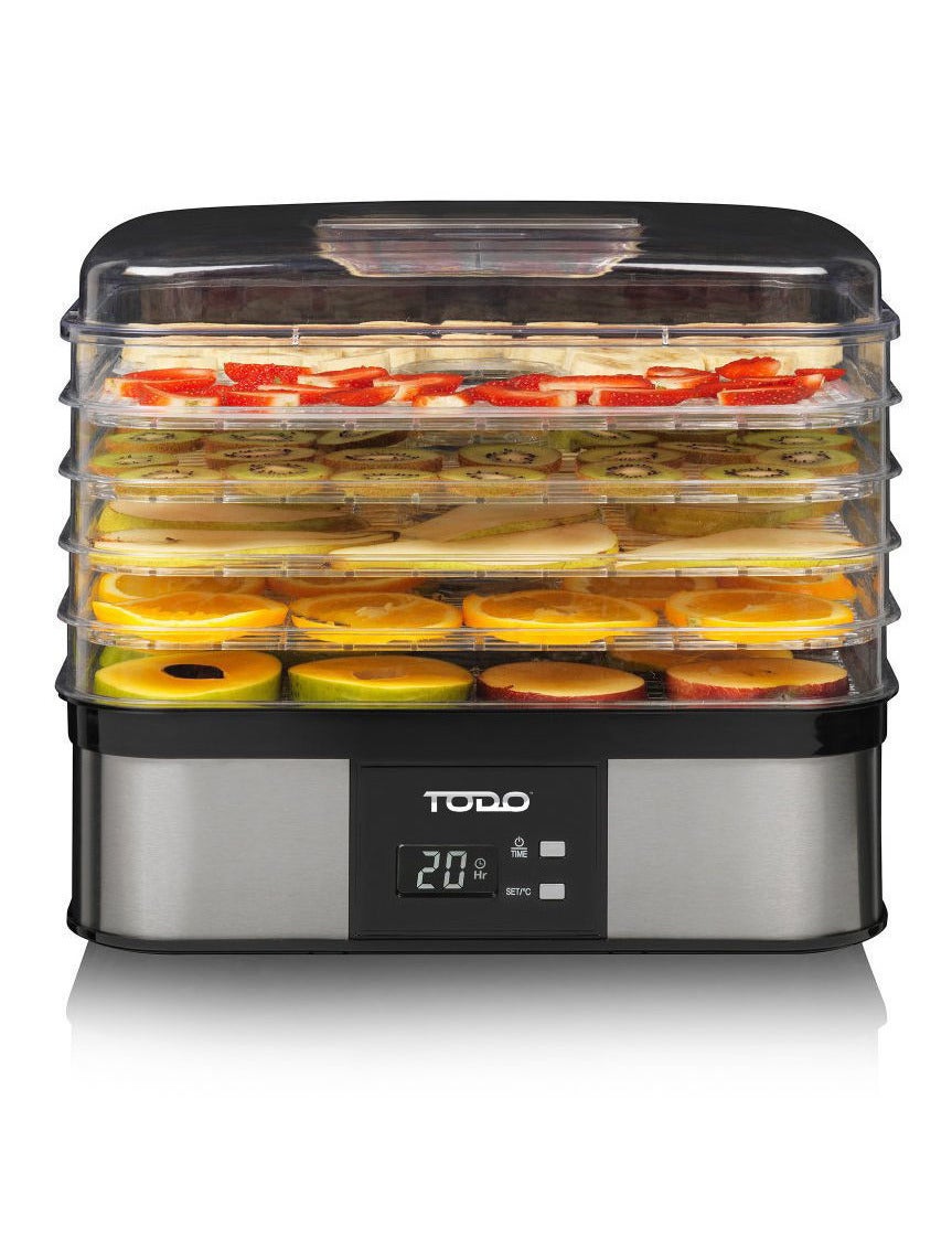 TODO 250W Stainless Steel Food Dehydrator Preserve Yogurt Fruit Dryer ...