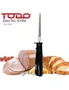 TODO Electric Knife Carving Tool Slicer Electromotion Reamer Meat Bread Cheese - Black, hi-res