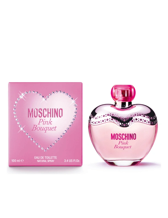 Moschino Pink Bouquet by Moschino EDT Spray 100ml For Women, hi-res image number null