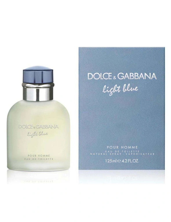 D&G Light Blue Pour Homme by Dolce & Gabbana EDT Spray 125ml For Men, hi-res image number null