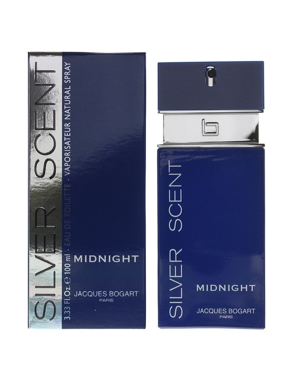 Silver Scent Midnight by Jacques Bogart EDT Spray 100ml For Men, hi-res image number null