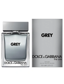 D&G The One Grey Intense by Dolce & Gabbana EDT Spray 100ml For Men