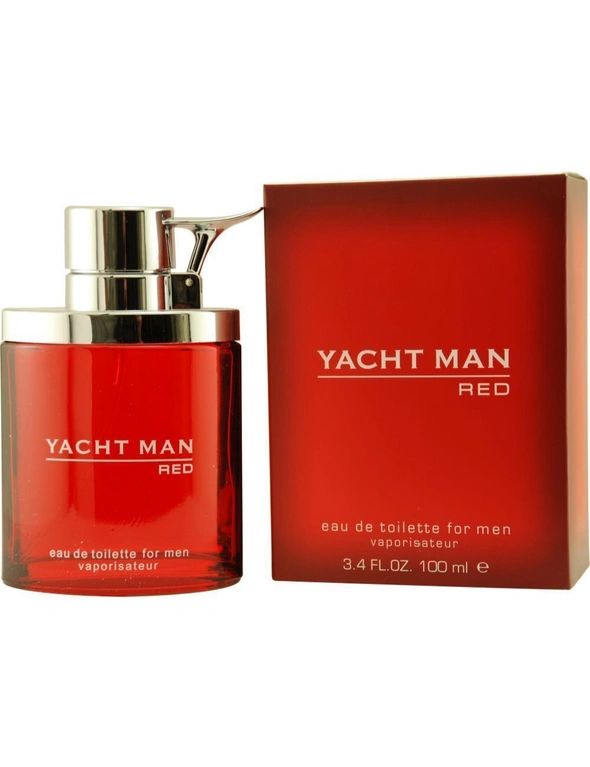 Yacht Man Red by Myrurgia EDT Spray 100ml For Men, hi-res image number null