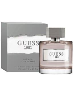1981 by Guess EDT Spray 100ml For Men