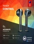 Pouch Me X1 Bluetooth Wireless Earbuds V5.2 Best Selling Sport & Gaming TWS Waterproof Earphones With Digital LCD battery Level Display, hi-res