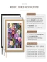 Wall Art Work Painting | Purple Bouquet by Australian Artist Chris Stone | Print on Archival Paper / Framed / Deluxe Canvas, hi-res