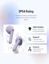 LIBERFEEL Edifier TO-U3 Bluetooth Wireless Earbuds Retro Camera Design Low Latency Gaming TWS Earphones with Noise Canceling Mic & OLED Digital Display, hi-res