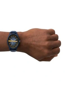 Armani Exchange Hampton Blue and Black Men's Watch (AX2442), hi-res image number null