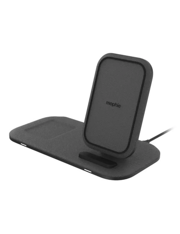 Mophie Wireless Charging Stand+ Charge Up to 3 Devices 15W Output, hi-res image number null