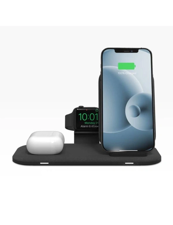 Mophie Wireless Charging Stand+ Charge Up to 3 Devices 15W Output, hi-res image number null