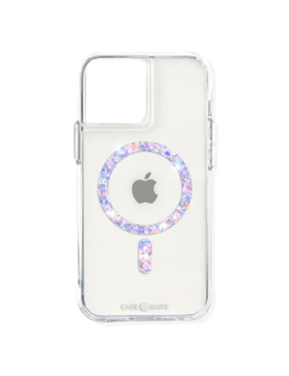 Case-Mate Twinkle Case MagSafe (Suits iPhone 14 (6.1)) - Clear/Diamond, hi-res image number null