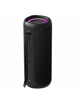 EFM Austin Pro Bluetooth Speaker with LED Colour Glow - Phantom Black