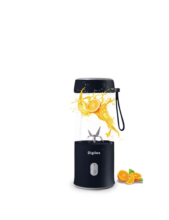 Digilex BPA Free USB Rechargeable Mini Portable Juice Vegetables Blender, Mixer and Shaker, hi-res image number null