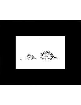 Rovan Echidna Matted Print 8x10 inches