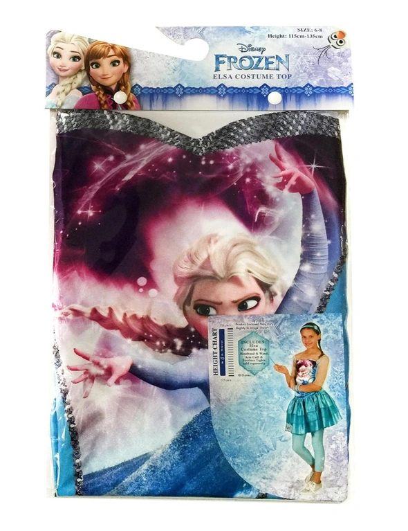 Rubies Elsa Princess Top Childrens Costume, hi-res image number null