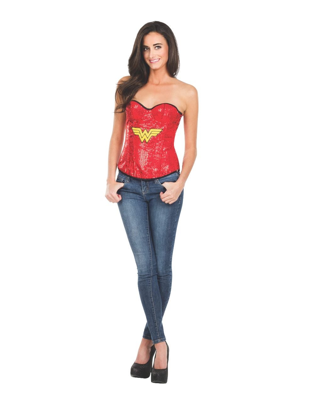 Rubies Wonder Woman Sequin Corset Costume