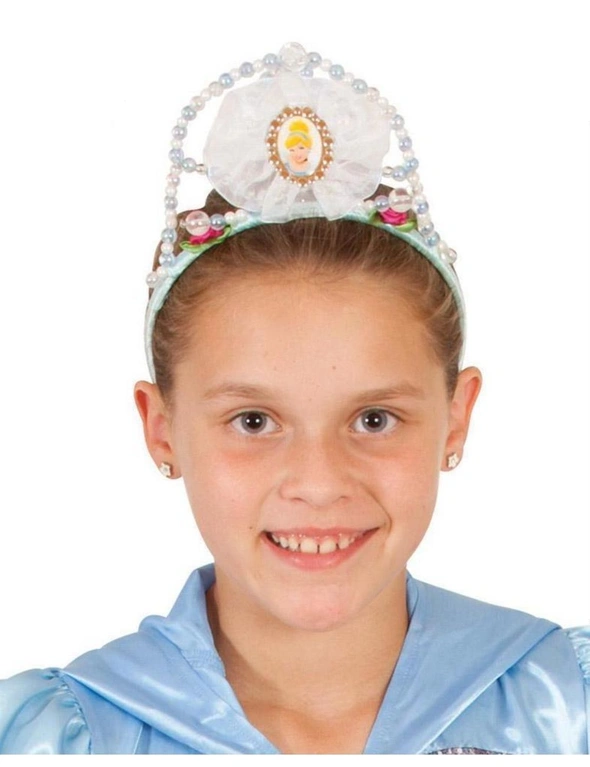 Rubies Cinderella Disney Princess Beaded Tiara - Child, hi-res image number null