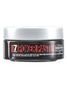 L'Oreal Professionnel Homme Poker Paste (Reworkable Compact Paste, Extreme Hold)