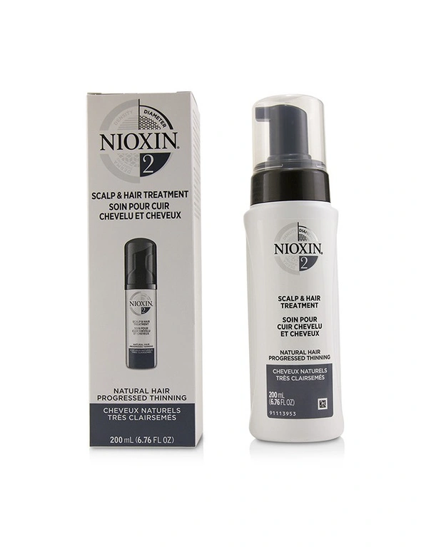 Nioxin Diameter System 2 Scalp And Hair Treatment (Natural Hair, Progressed Thinning) , hi-res image number null