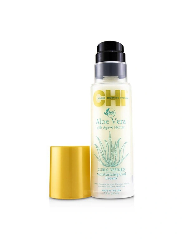 CHI Aloe Vera with Agave Nectar Curls Defined Moisturizing Curl Cream, hi-res image number null