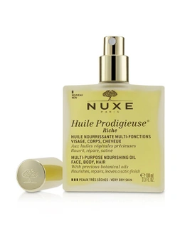 Nuxe Huile Prodigieuse Riche Multi-Purpose Nourishing Oil - For Very Dry Skin