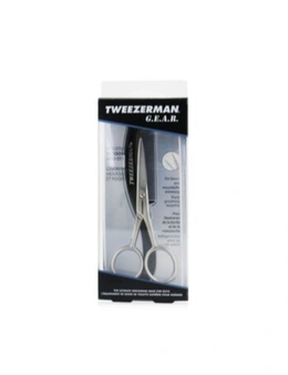 Tweezerman G.E.A.R. Moustache Scissors & Comb (For Beard & Moustache Trimming)