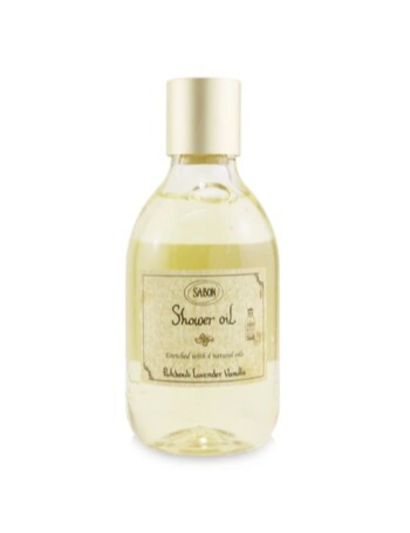 Sabon Shower Oil - Patchouli Lanvender Vanilla (Plastic Bottle), hi-res image number null