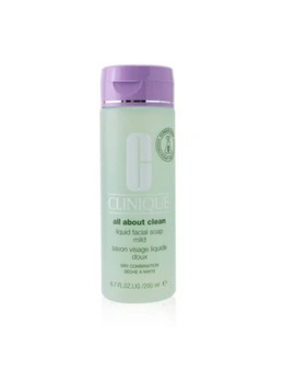 Clinique All About Clean Liquid Facial Soap Mild - Dry Combination Skin