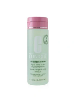 Clinique All About Clean Liquid Facial Soap Oily Skin Formula - Combination Oily to Oily Skin