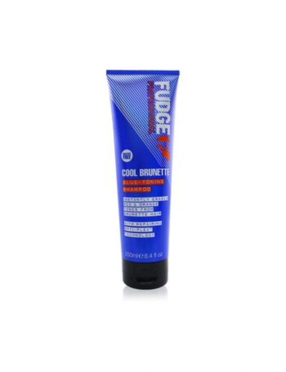 Fudge - Cool Brunette Blue-Toning Shampoo (Instant Erases Red &amp; Orange Tones from Brunette Hair)  250ml/8.4oz, hi-res image number null