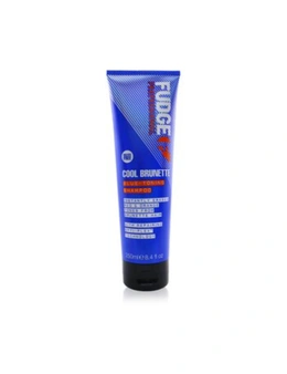 Fudge - Cool Brunette Blue-Toning Shampoo (Instant Erases Red &amp; Orange Tones from Brunette Hair)  250ml/8.4oz