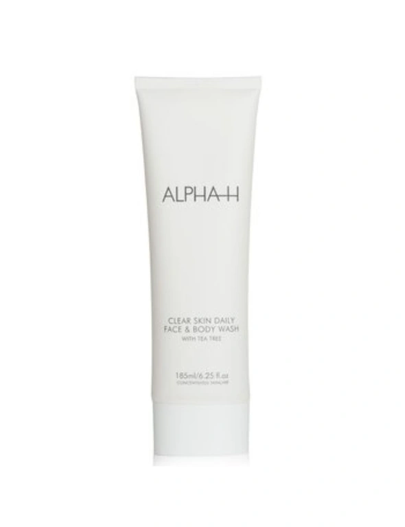 Alpha-H - Clear Skin Daily Face and Body Wash  185ml/6.25oz, hi-res image number null