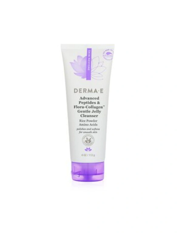 Derma E - Skin Restore Advanced Peptides &amp; Flora-Collagen Gentle Jelly Cleanser  113g/4oz, hi-res image number null