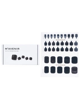 Mavenir - Nail Sticker (Black) - # The Milky Way Pedi  36pcs