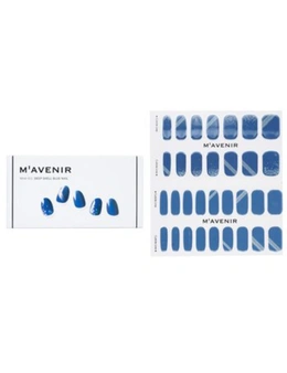 Mavenir - Nail Sticker (Blue) - # Deep Shell Blue Nail  32pcs