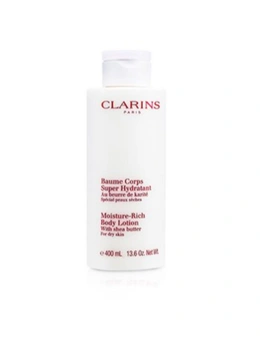 Clarins - Moisture-Rich Body Lotion with Shea Butter - For Dry Skin (Super Size Limited Edition)
