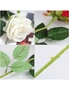 SOGA Artificial Silk Flower Rose Bouquet 10pcs, hi-res