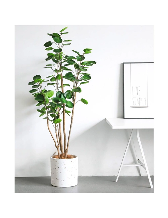 SOGA 4X 150cm Green Artificial Indoor Pocket Money Tree Fake Plant Simulation Decorative, hi-res image number null