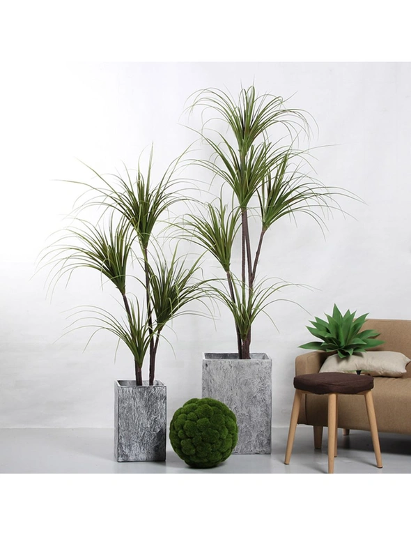 SOGA 2X 150cm Green Artificial Indoor Dragon Blood Tree Fake Plant Simulation Decorative, hi-res image number null