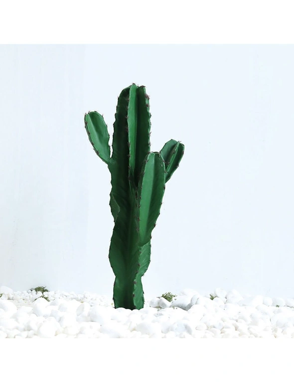 SOGA 2X 70cm Green Artificial Indoor Cactus Tree Fake Plant Simulation Decorative 5 Heads, hi-res image number null
