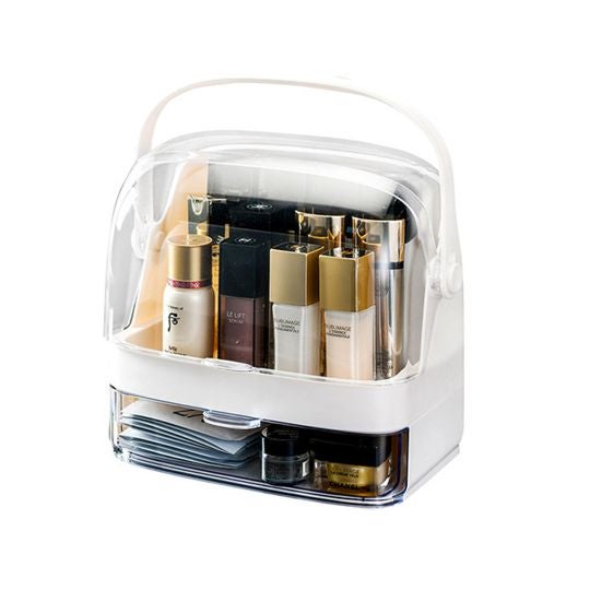 SOGA 3 Tier Countertop Makeup Cosmetic Storage Organiser Box With