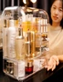 SOGA Transparent Cosmetic Storage Box Clear Makeup Skincare Holder with Lid Drawers Waterproof  Dustproof Organiser, hi-res