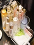 SOGA 2X Transparent Cosmetic Storage Box Clear Makeup Skincare Holder with Lid Drawers Waterproof  Dustproof Organiser, hi-res