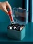 SOGA Green Cosmetic Jewelry Storage Organiser Set Makeup Brush Lipstick Skincare Holder Jewelry Storage Box with Handle, hi-res
