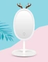 SOGA 2X White Antler LED Light Makeup Mirror Tabletop Vanity Home Decor, hi-res