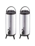 SOGA 2X 14L Portable Insulated Cold/Heat Coffee Tea Beer Barrel Brew Pot With Dispenser, hi-res