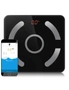 SOGA Wireless Bluetooth Digital Body Fat Scale Bathroom Weighing Scales Health Analyzer Weight Black, hi-res