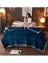 SOGA Navy Blue Throw Blanket Warm Cozy Double Sided Thick Flannel Coverlet Fleece Bed Sofa Comforter, hi-res
