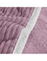 SOGA 2X Throw Blanket Warm Cozy Double Sided Thick Flannel Coverlet Fleece Bed Sofa Comforter Purple, hi-res