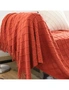 SOGA Red Diamond Pattern Knitted Throw Blanket Warm Cozy Woven Cover Couch Bed Sofa Home Decor with Tassels, hi-res
